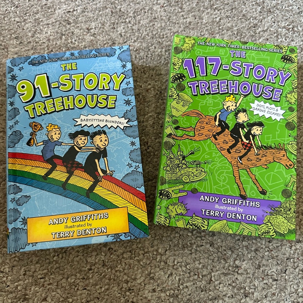 Story treehouse books (lot of 4)